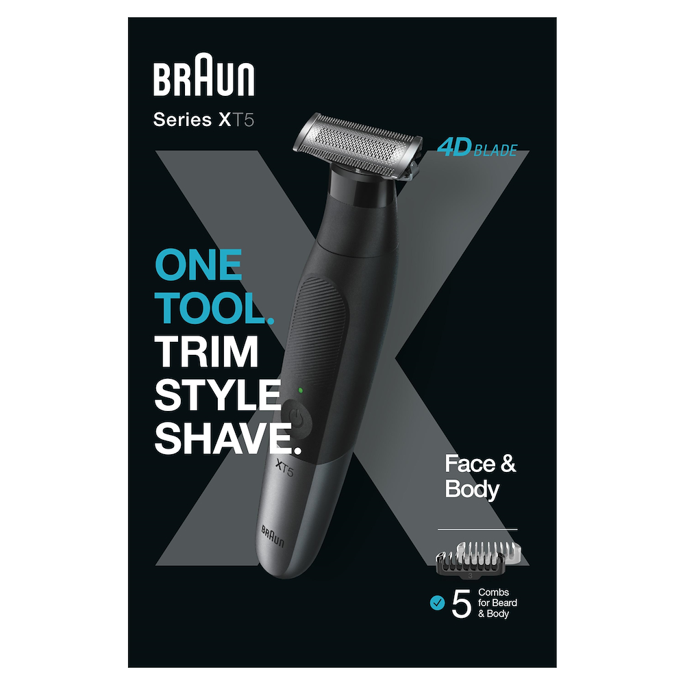 BRAUN XT5100FACEBODY - Braun XT5100 Bart- und Körperrasierer