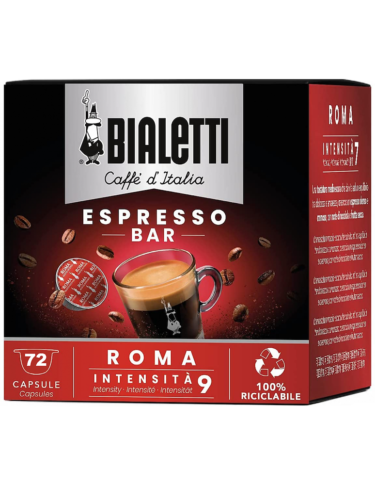 BIALETTI 096080399 - Bialetti Roma Kaffeekapseln 72 Stück