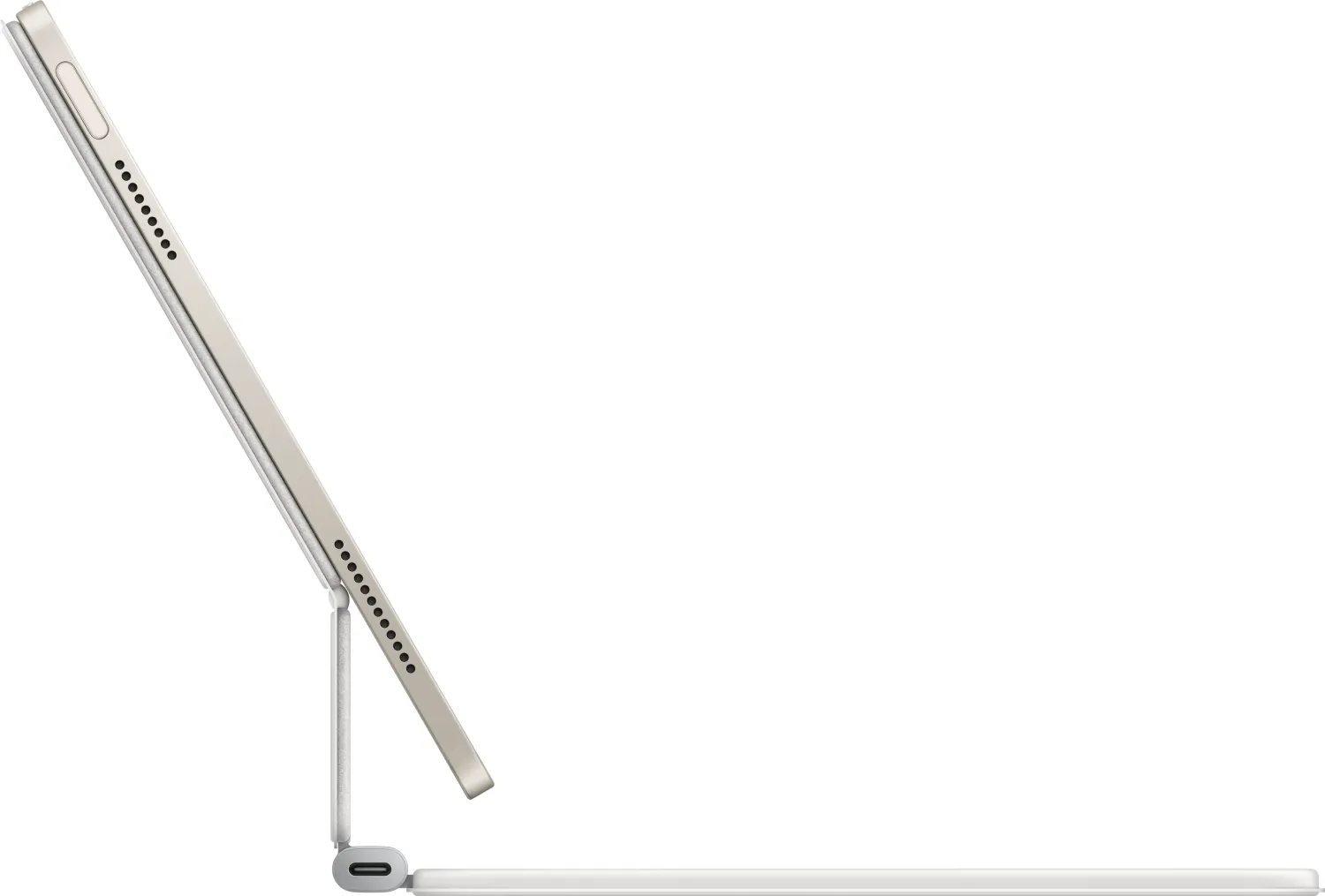 APPLE MDFV4DA - Apple Magic Keyboard für iPad Air 11 Weiß