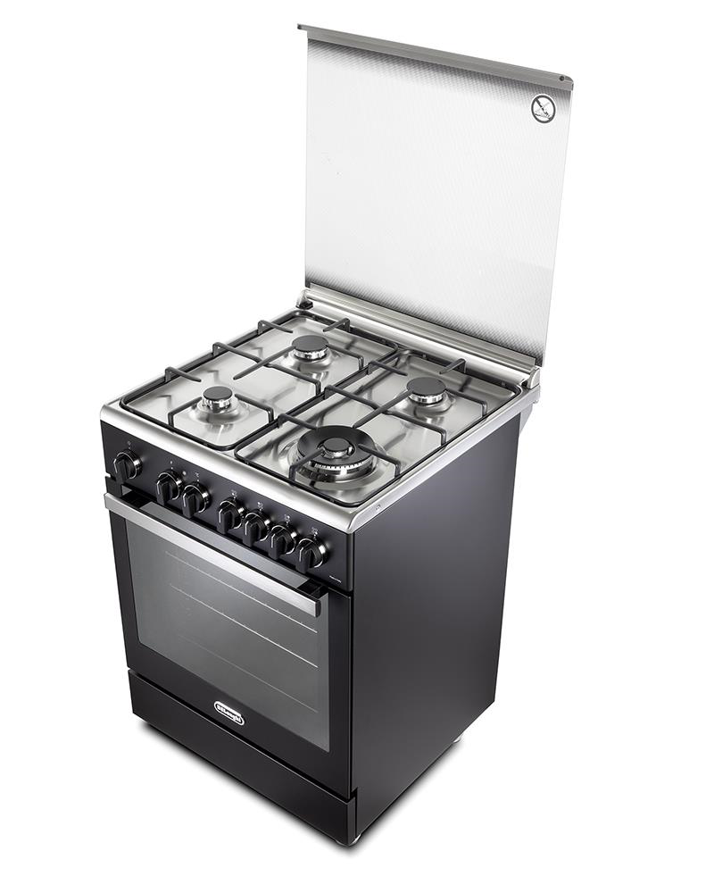 DE LONGHI PEMA64LSG - 60cm Gasherd mit 4 Brennern