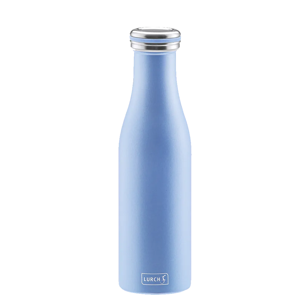 EVA 060624 - Lurch Isolier-Trinkflasche Perlblau 500ml