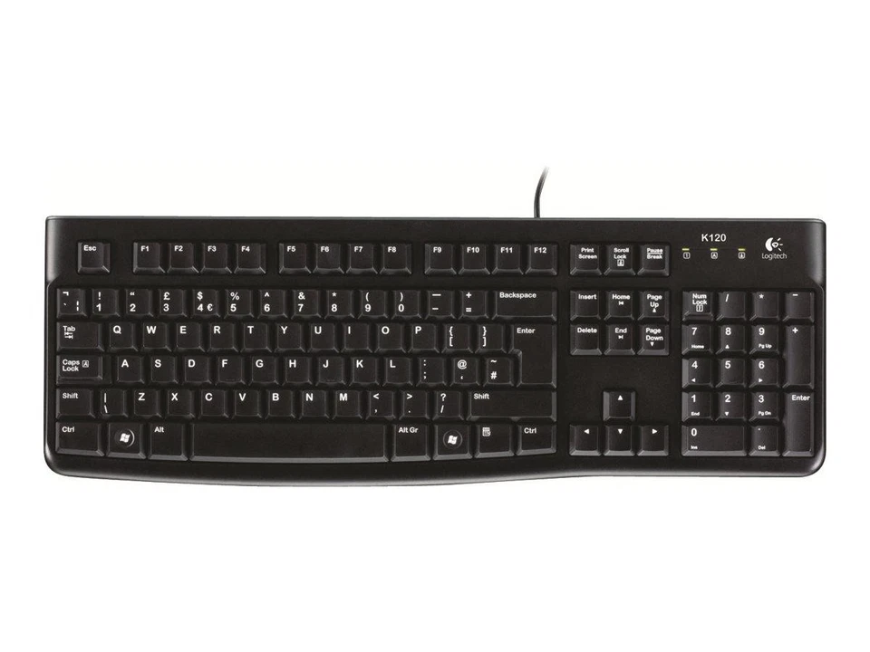 LOGITECH 920002516 - Logitech Tastatur K120 für Business