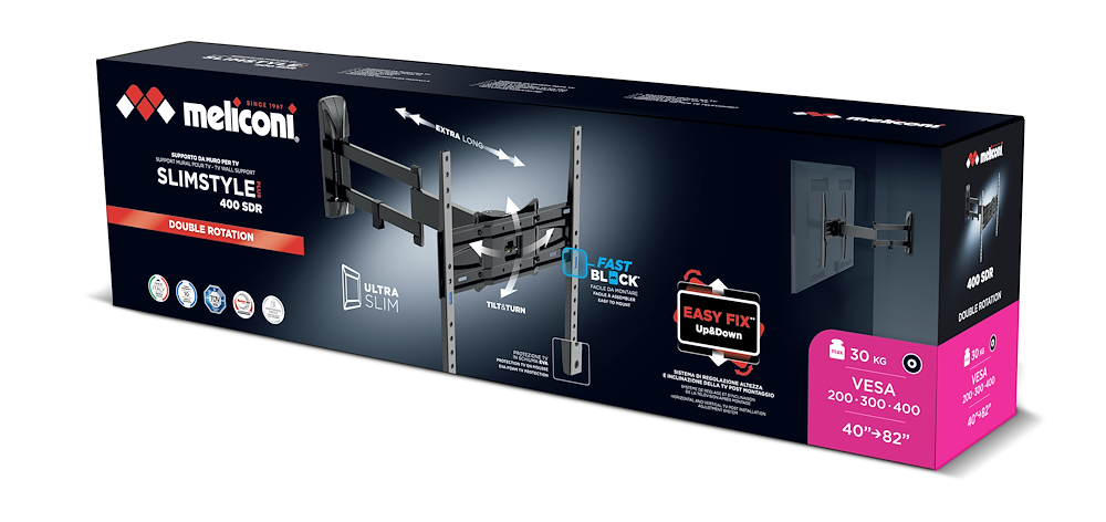 MELICONI 480994 - TV Halterung Slimstyle Plus 400 SDR