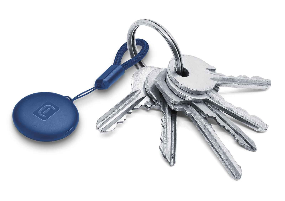 CELLULAR LINE BTTRACYTAGB - Tracy Tag in Blau für iOS