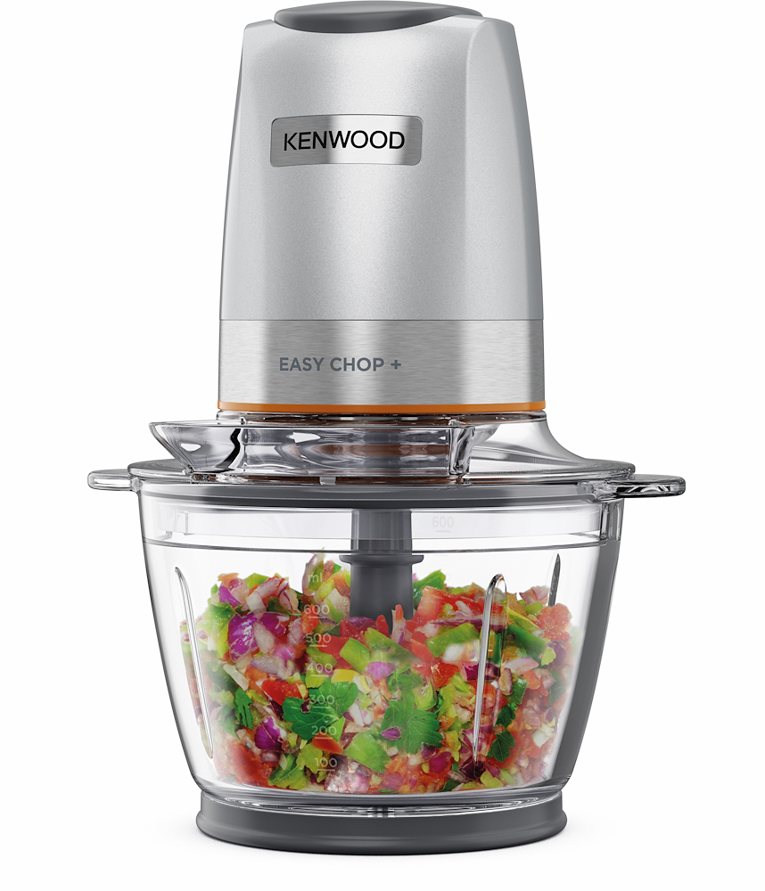 KENWOOD CHP62400SI - Kenwood Easy Chop+ Zerkleinerer mit Glasbehälter CHP62.400SI