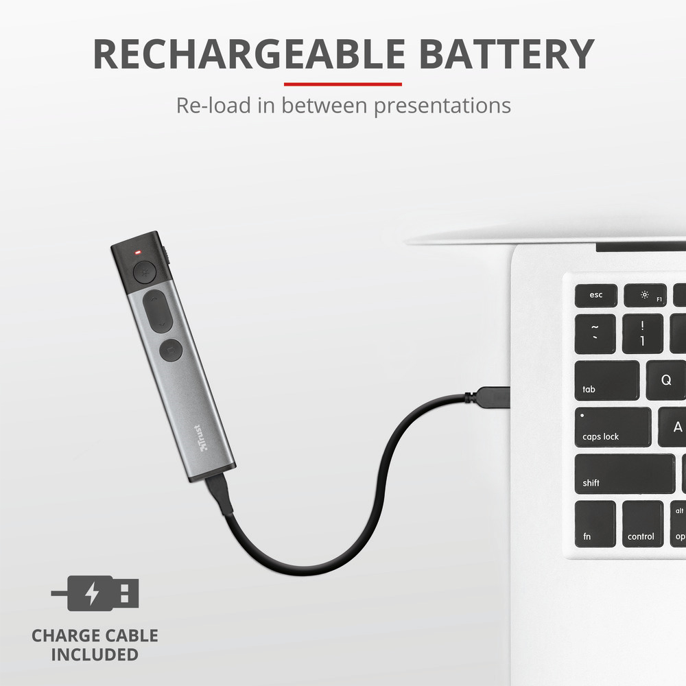 TRUST 23333 - Laser Presenter Kazun aus Aluminium