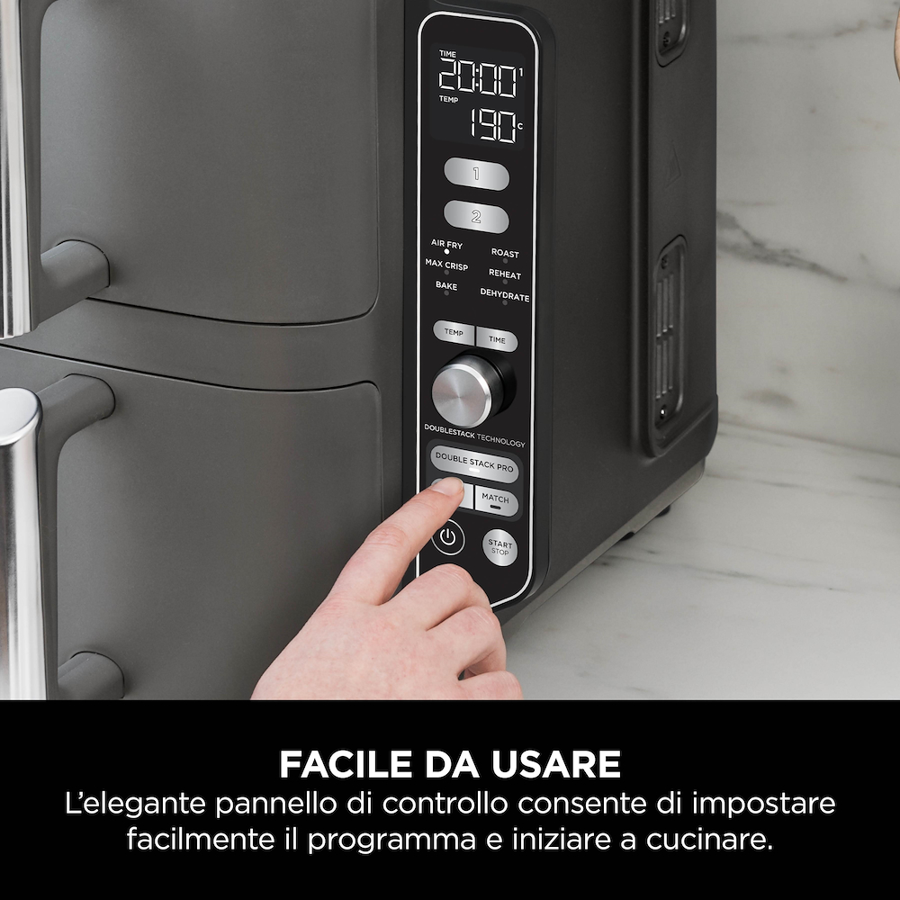 NINJA SL400EU - SL400EU Double Stack XL Heißluftfritteuse