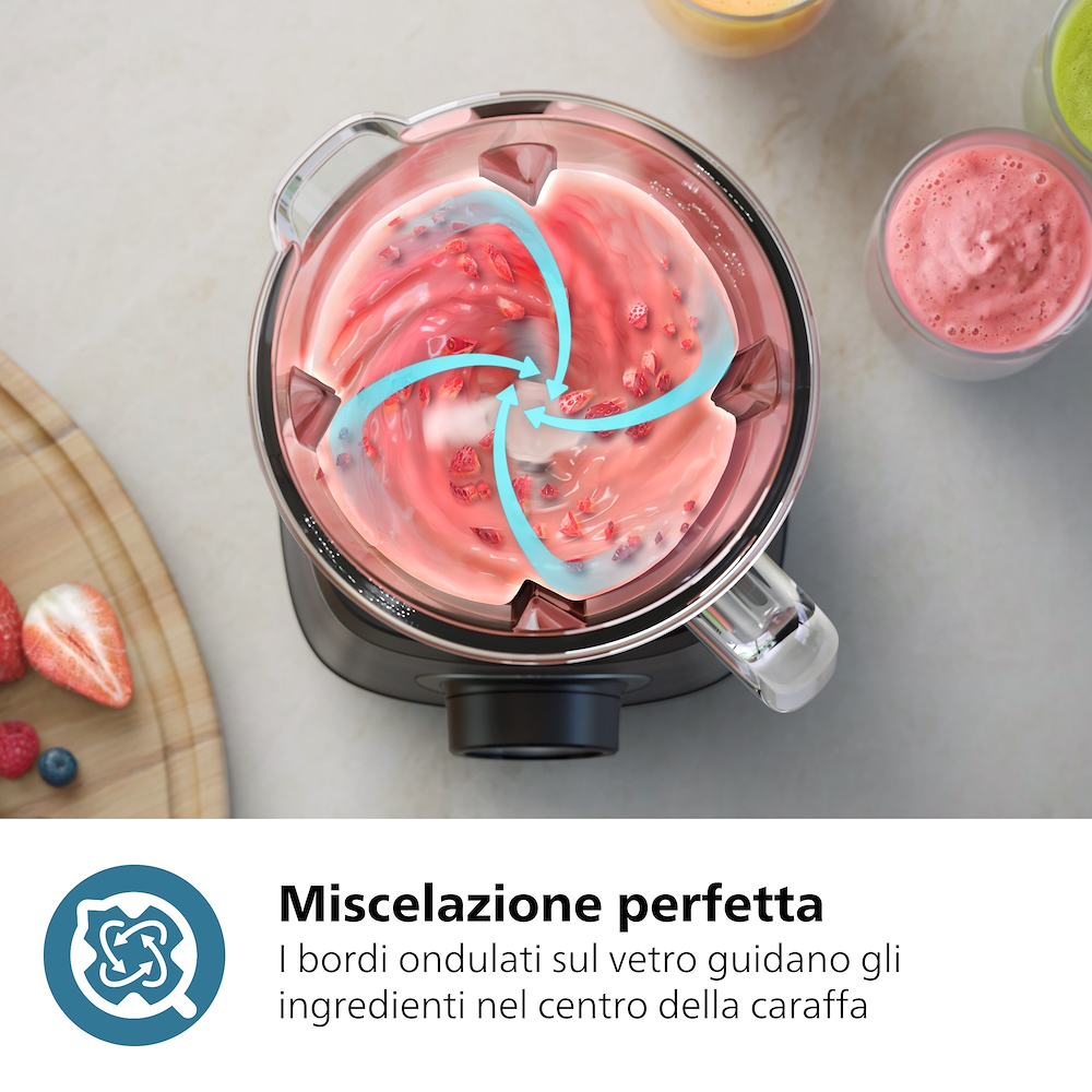 PHILIPS HR3041 - Mixer 1200W mit 2L Glas