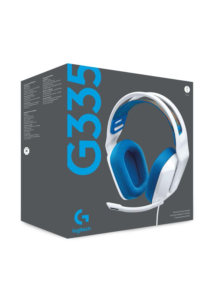 LOGITECH 981001018 - Logitech G335 Gaming Kopfhörer Weiß