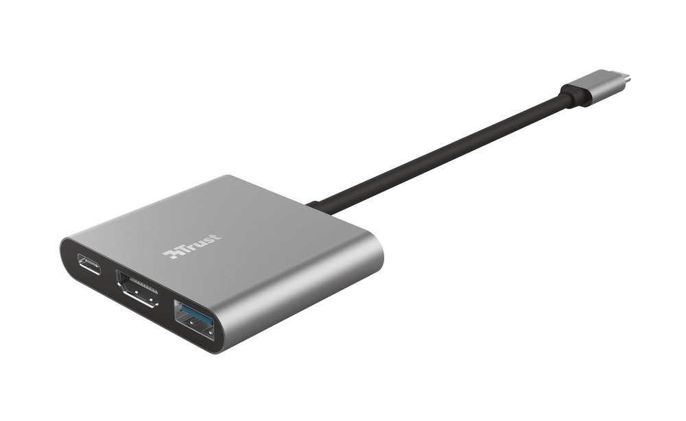 TRUST 23772 - Trust Dalyx 3-in-1 USB-C Adapter