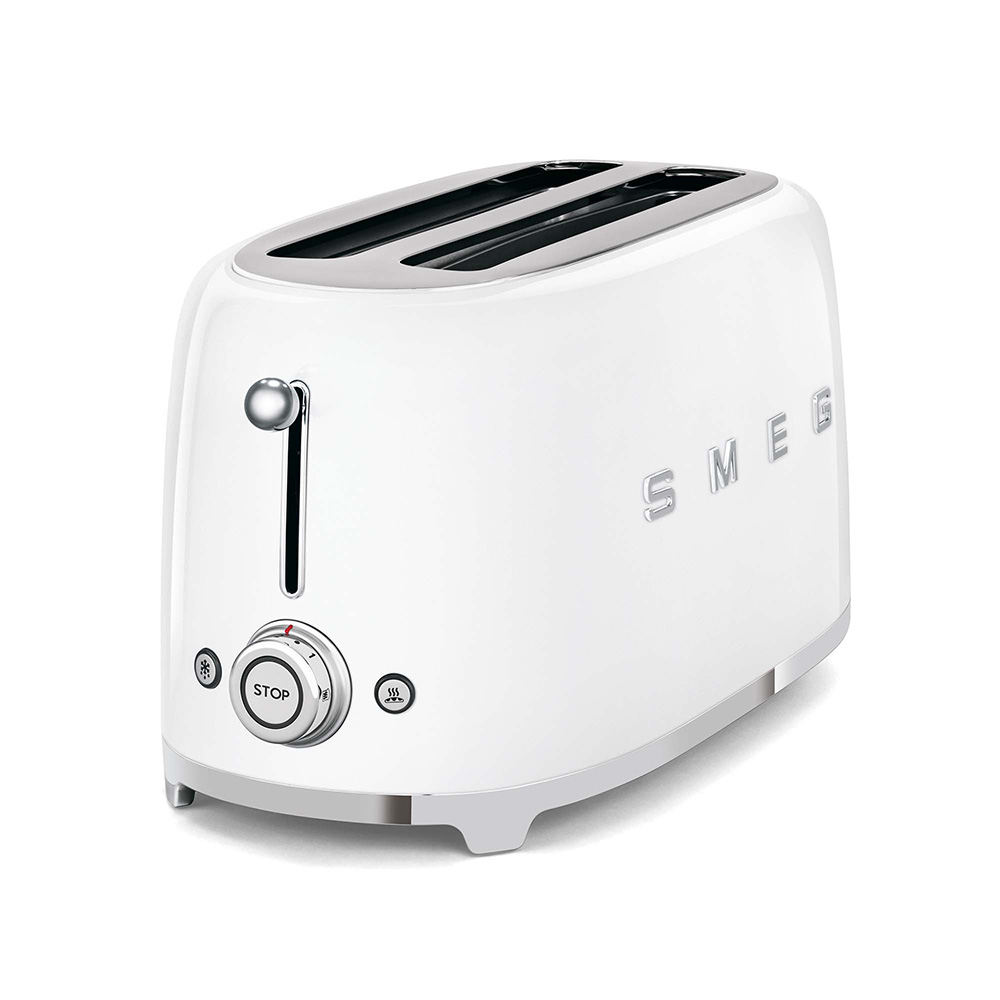 SMEG TSF02WHEU - Toaster im 50er Jahre Stil Weiß