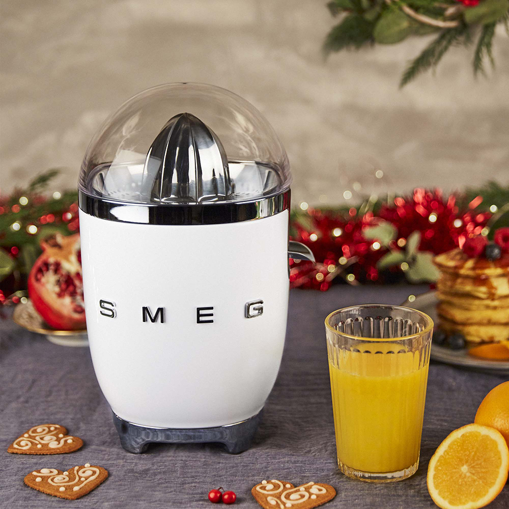 SMEG CJF11WHEU - Smeg Zitruspresse 50er Jahre Stil Weiß