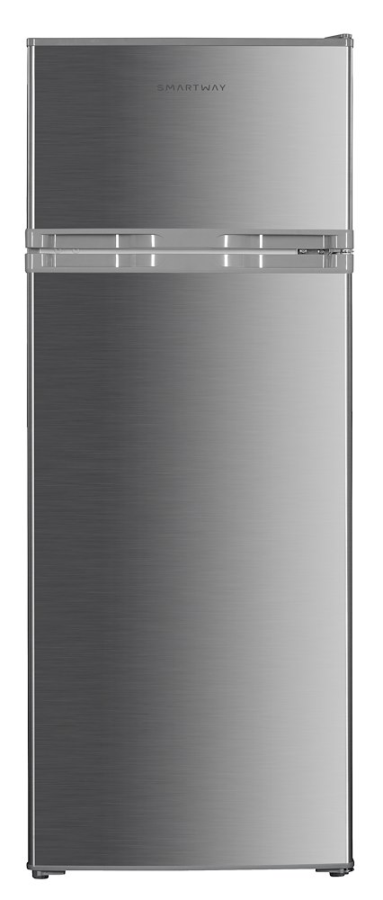 SMARTWAY WHDP28NSM1XE3 - Kühlschrank Doppeltür 206L Inox
