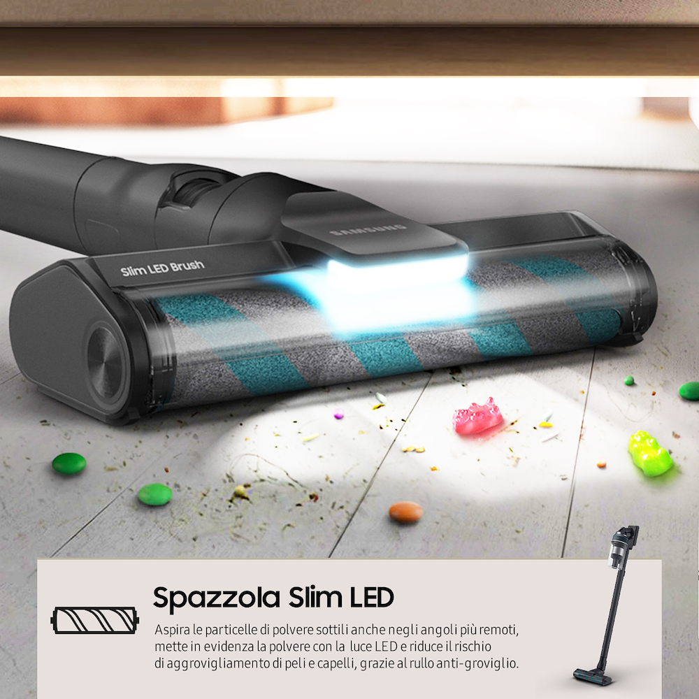 SAMSUNG VS20C852FTB - Samsung Jet 85 Premium Akku-Staubsauger Midnight Blue