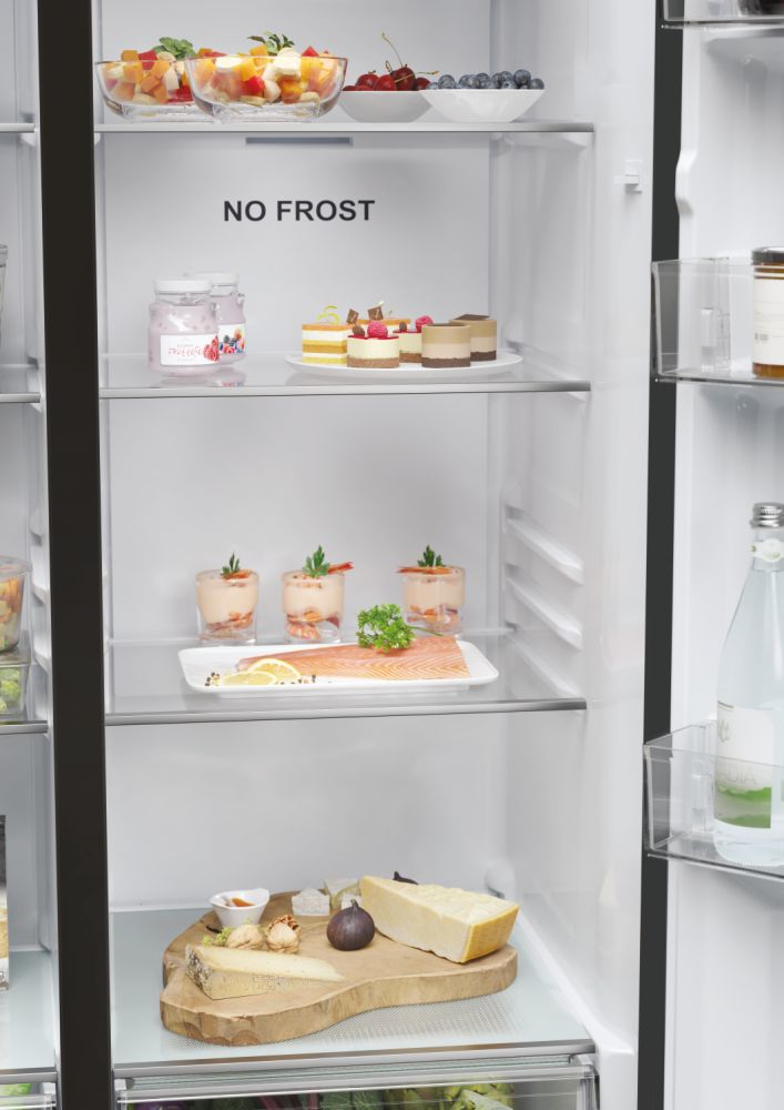 HAIER 34005237 - Side-by-side Kühlschrank 511L Schwarz