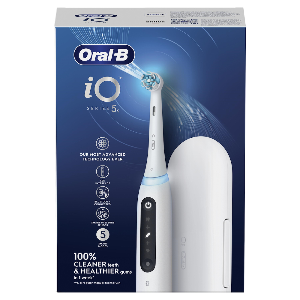 ORAL-B IO5SQUITEWHITE - Oral-B iO 5 Elektrische Zahnbürste Weiß