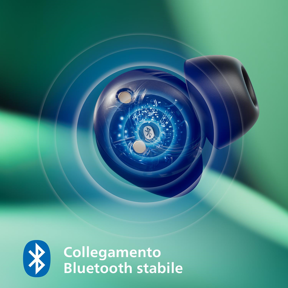 PHILIPS TAT1209WT - True Wireless Kopfhörer mit Dynamischem Bass