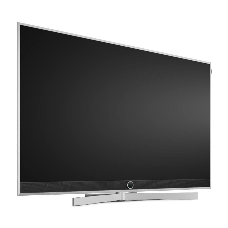 LOEWE STELLAR55CONCRETE - STELLAR 55-Zoll 4K OLED Smart-TV mit 1 TB Festplattenspeicher und exklusivem Beton-Design