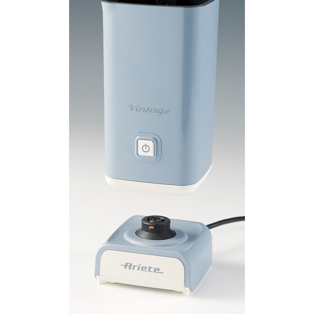 ARIETE 2878AZZURROVINTAGE - Milchaufschäumer multifunktional 500W 140ML