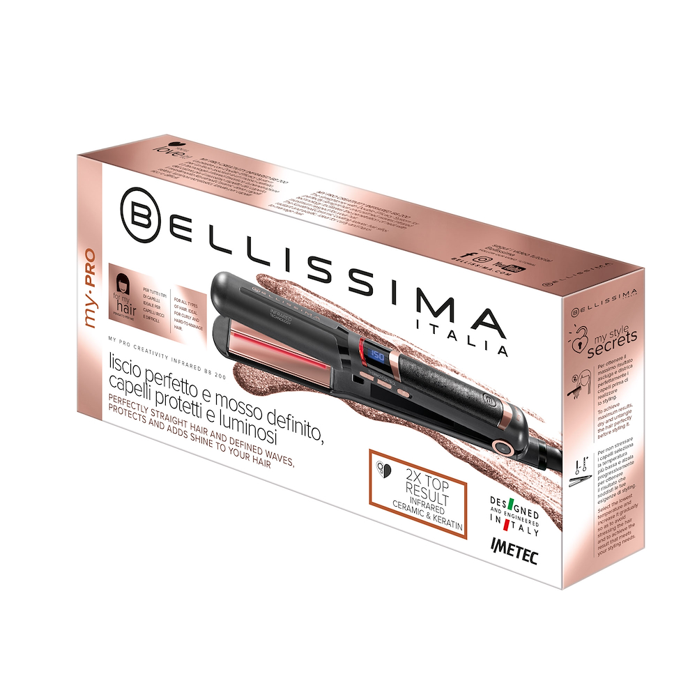 IMETEC 11725 - Innovative Haarglätter Bellissima Creativity