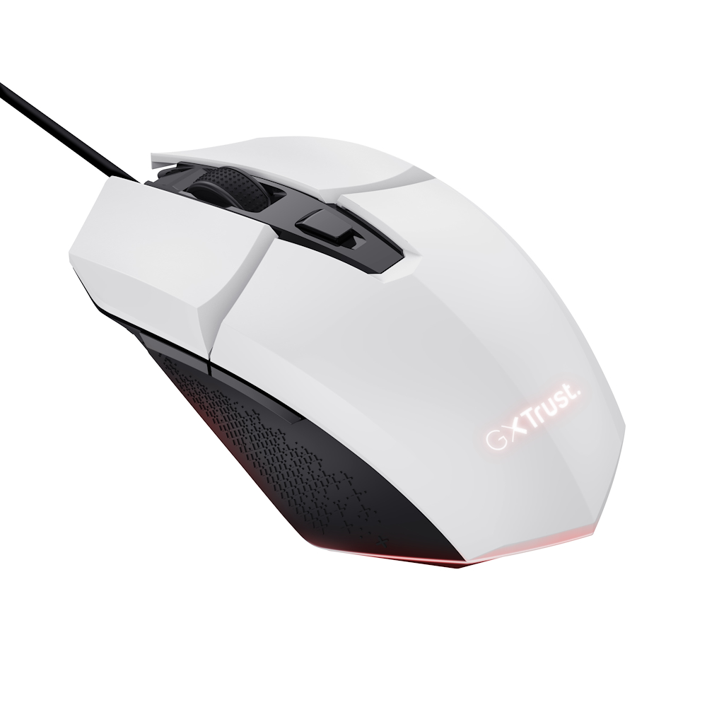 TRUST 25066 - Trust Felox GXT109W Gaming Maus Weiß
