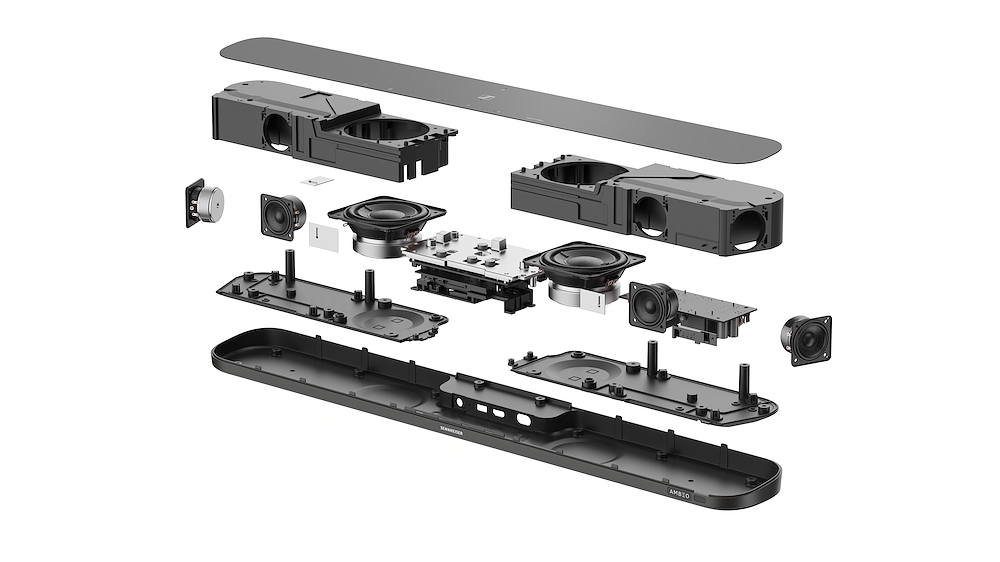 SENNHEISER SB02SBLK - Sennheiser AMBEO Soundbar Mini SB02S