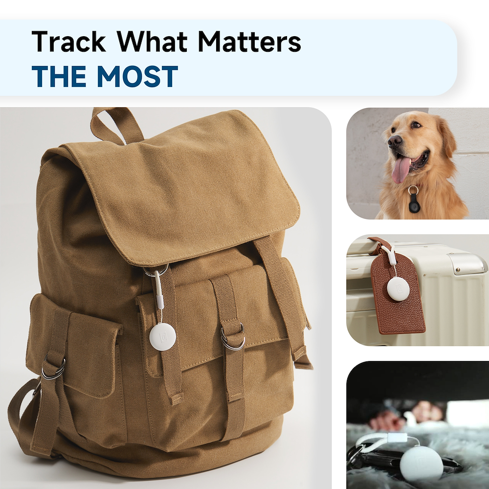 CELLULAR LINE BTTRACYTAGB - Tracy Tag in Blau für iOS