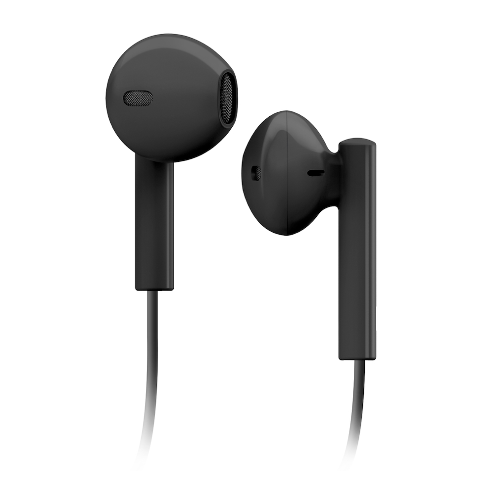 SBS TEEARTYCAPK - Semi In-Ear USB-C Kopfhörer Schwarz