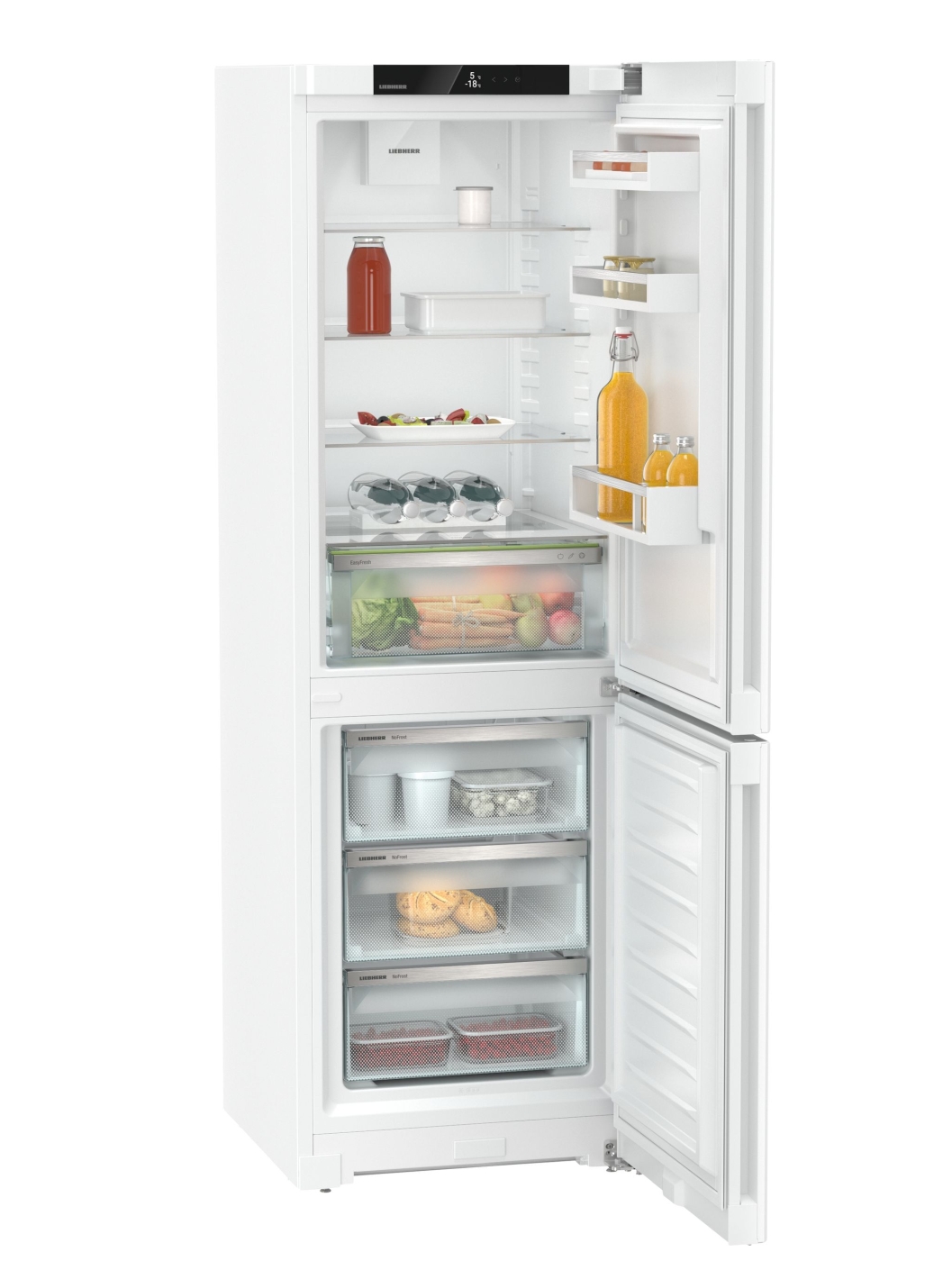 LIEBHERR CND5203 - Liebherr 330L Kombi Kühlschrank