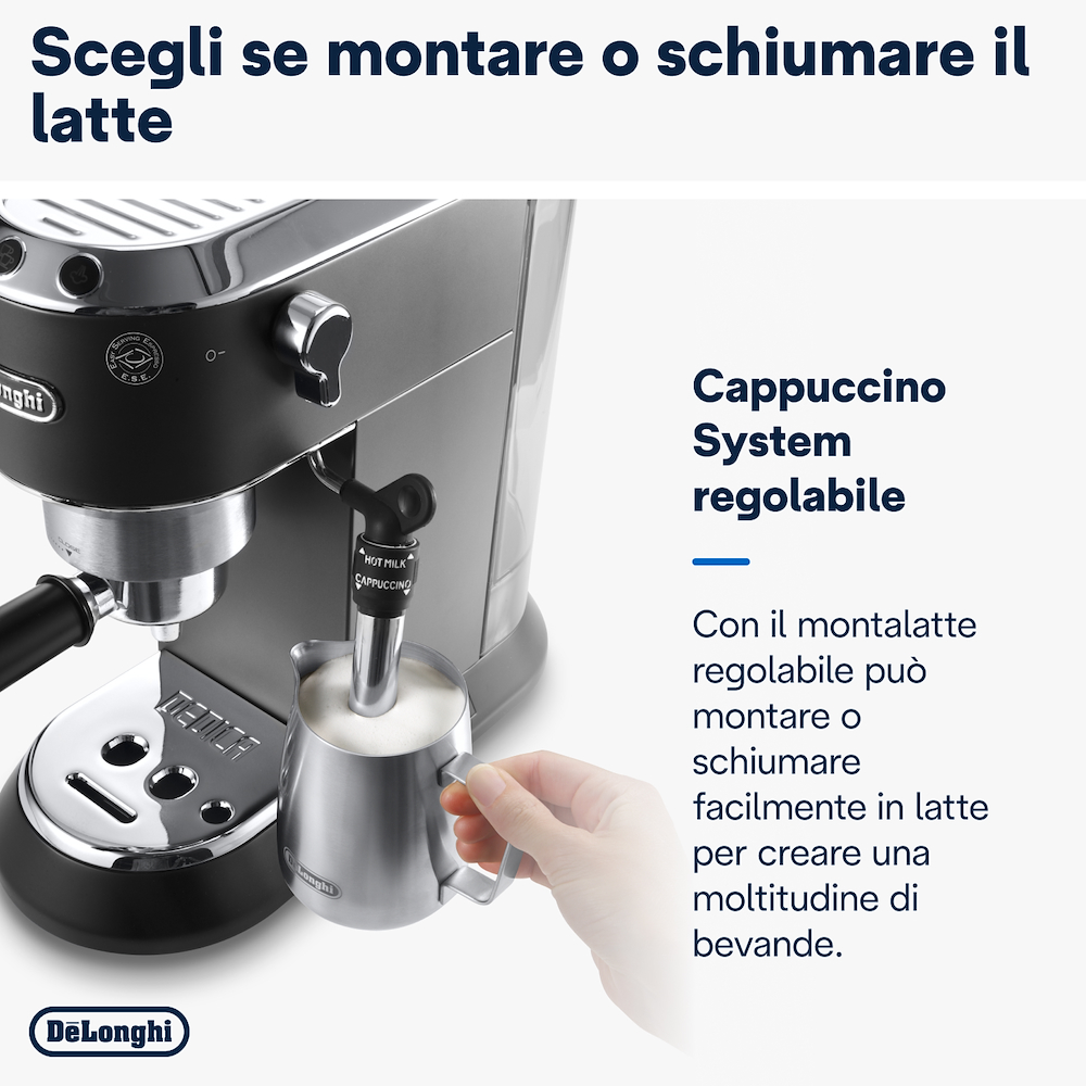 DE LONGHI EC685BK - De Longhi Kaffeemaschine Dedica