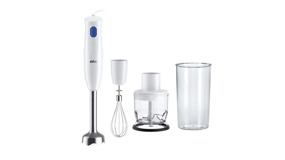 BRAUN MQ10202MWH - Stabmixer 450W mit Zubehör