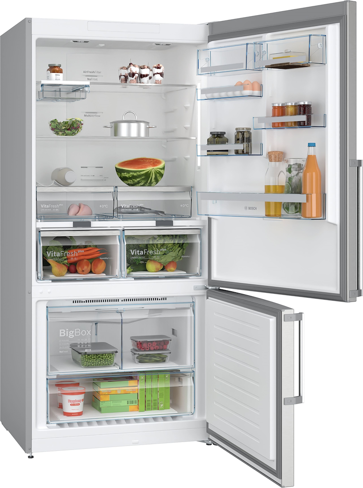 BOSCH KGN86AIDR - Kombigerät 631 L Edelstahl von