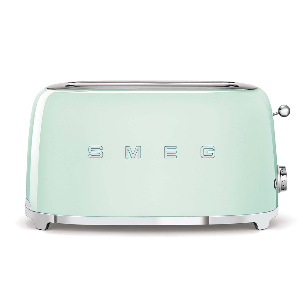SMEG TSF02PGEU - Retro-Toaster Grün 50er Jahre