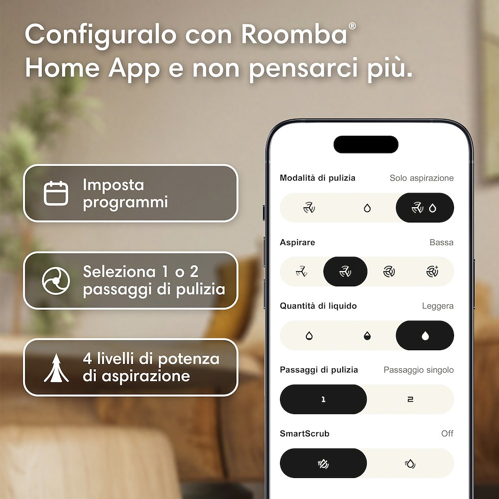 IROBOT ROOMBA 115 - 2in1 Staubsauger und Wischer