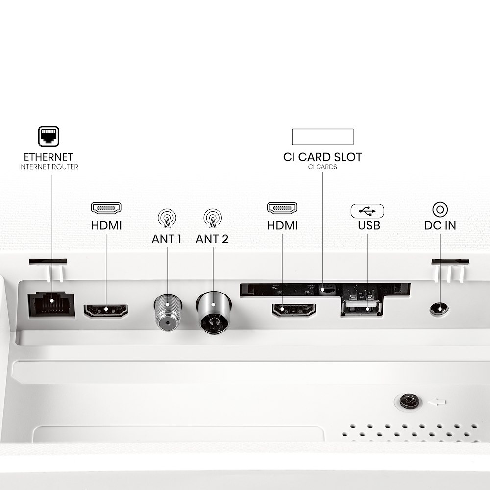 HISENSE 32S5Q - QLED Smart TV 32" Weiß