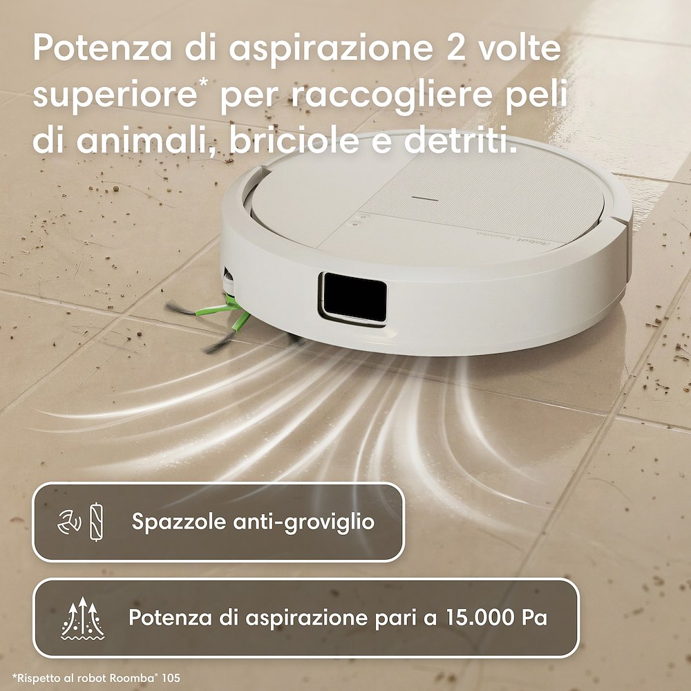 IROBOT ROOMBA 115 - 2in1 Staubsauger und Wischer