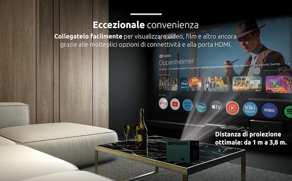 STRONG MIRA1 - LCD Beamer FHD 40-150"