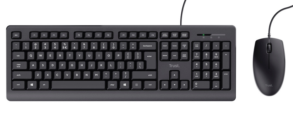 TRUST 23971 - Trust Primo Tastatur und Maus Set
