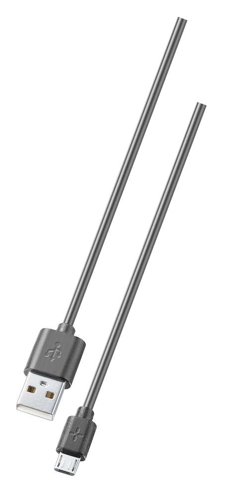 CELLULAR LINE PLCABMUSB1MK - Micro USB Datenkabel 1m Schwarz