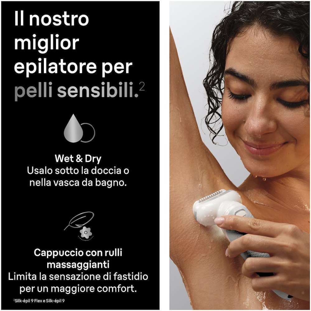 BRAUN SES9061 - Epilierer Wet & Dry 40 Pinzetten