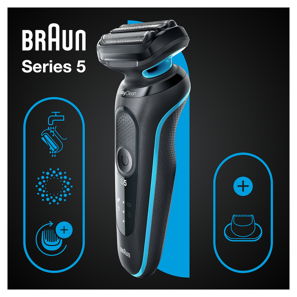 BRAUN 51M1200S - Series 5 Herrenrasierer mit Zubehör