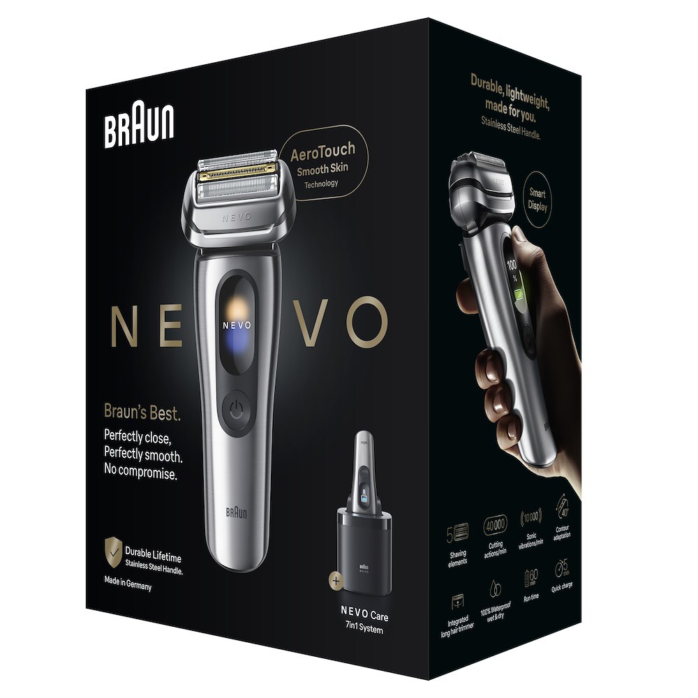 BRAUN NEVO11000C - Elektrischer Rasierer Silber