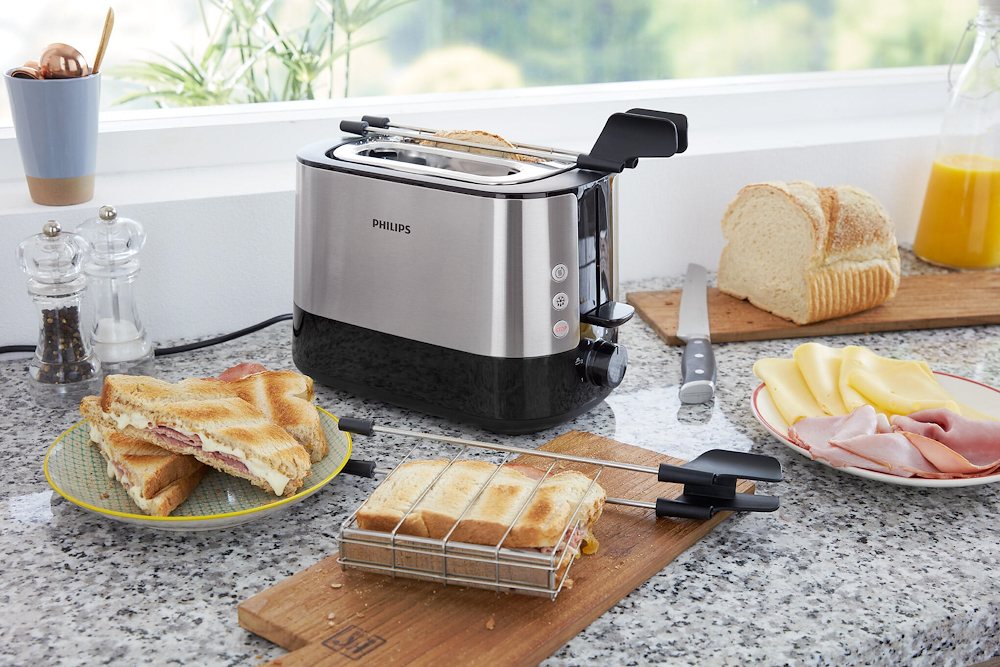 PHILIPS HD2639 - Toaster 730W 2 Scheiben 7 Einstellungen