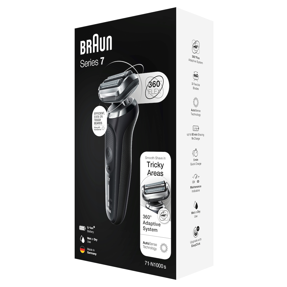 BRAUN 71N1000S - Braun Series 7 Elektrorasierer für Männer