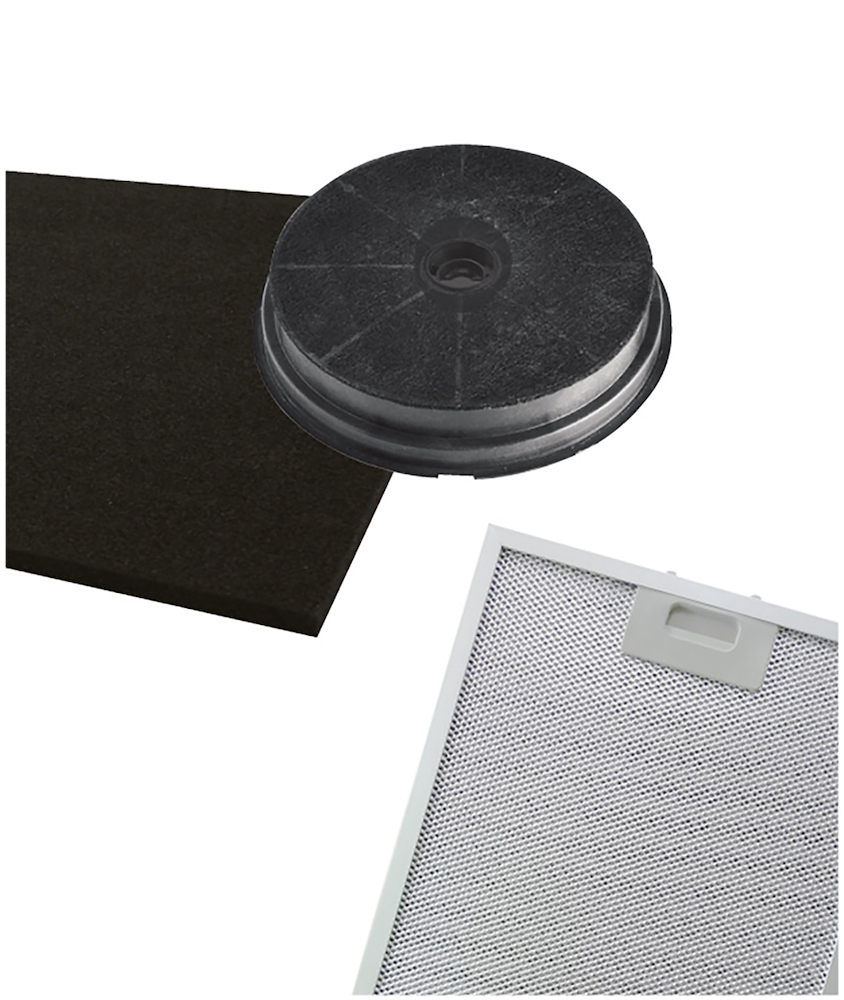 GLEM GAS GHF773IX - Edelstahl Dunstabzugshaube 70 cm