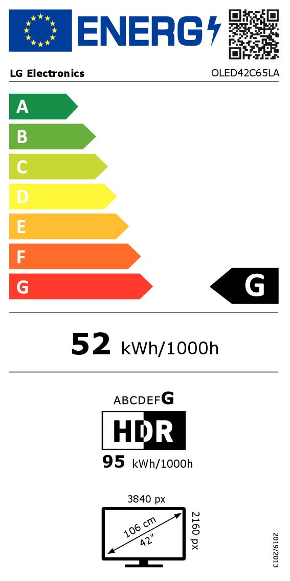 LG OLED42C65LA - 42 Zoll 4K Smart TV