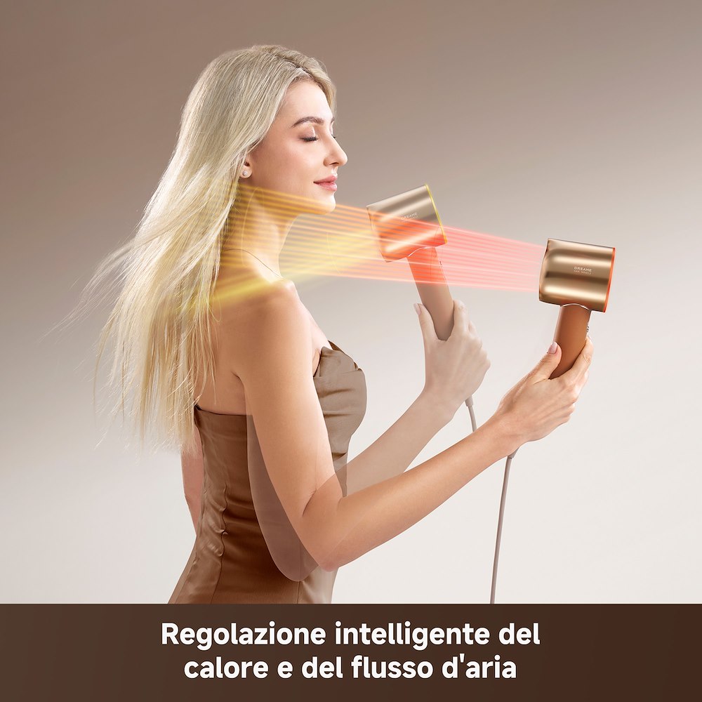 DREAME DREMIRACLEPRO - Haartrockner 1600W Gold