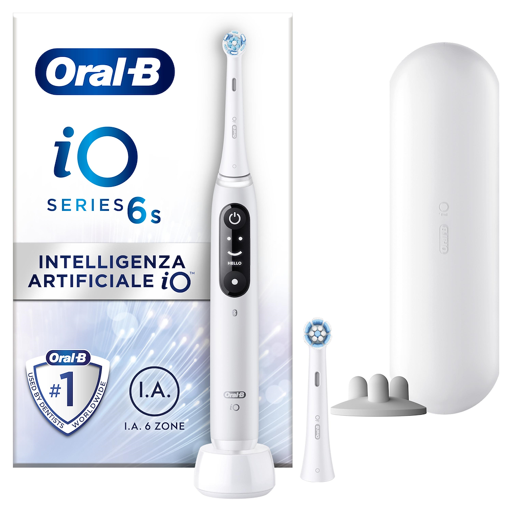 ORAL-B IO6SWHITE - Oral-B iO Series 6 Elektrische Zahnbürste Weiß