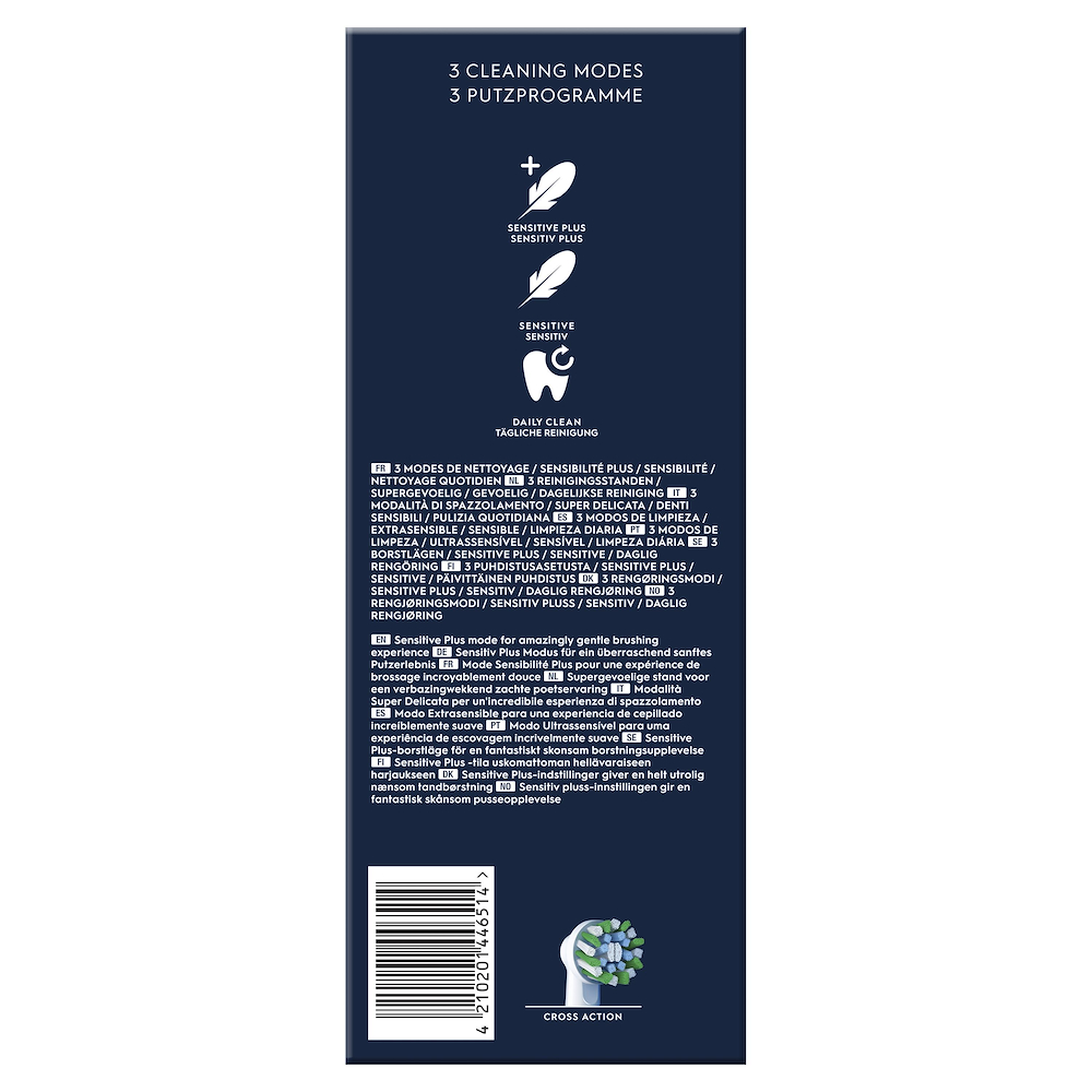 ORAL-B VITALITYPRODUOBLACKBLUE - Oral-B Vitality Pro Duo Elektrische Zahnbürste Schwarz/Blau