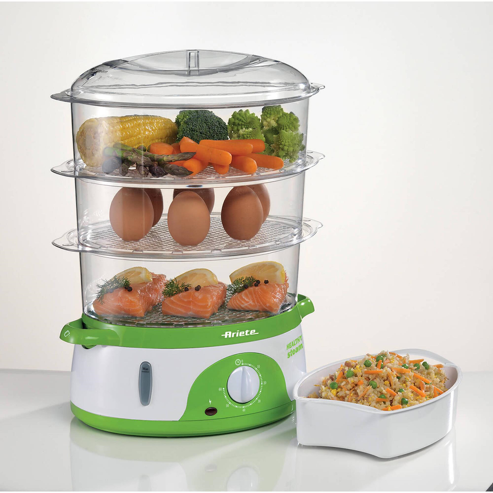 ARIETE 911 - Ariete Dampfer 800W mit 3 Körben